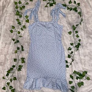 missguided polka dot dress